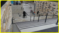 24.11.2018 - Erster Blick auf die Treppe von oben.