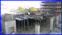 29.10.16 - An der Treppe zum unteren Bahnhofsplatz wird gearbeitet.