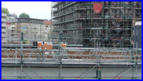 12.05.17 - Eine Lage Blhbeton wurde auf dem  Dach  eingebaut.