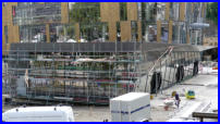 09.08.17  - Der Dachberstand  an der Ostseite ist fertig.