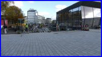 17.11.17 - Die Absperrgitter wurden heute aufgestellt.