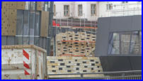 30.06.17 - An der Treppe zum FOC gehen die Arbeiten auch dem Ende entgegen.