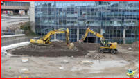 03.03.17 - Hier wird Erdreich neu eingebaut.