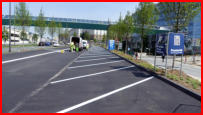 11.06.2018 - Der Parkplatz wurde heute Markiert.
