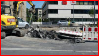 18.07.17 - Noch etwas Beton mu entfernt werden.
