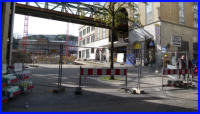 22.04.16 -  Der Bauzaun wurde ein gutes Stck nach Norden versetzt