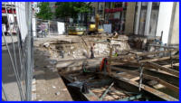 02.06.16 -  Der alte Brckenkopf ist nun fast fertig zurckgebaut.