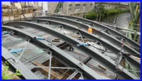 26.10.16 - Provisorische Kabelverlegung an der Brcke Alte Freiheit.