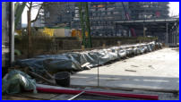 24.03.17 - Der Beton wurde wohl in der Nacht gegossen.