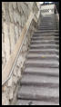 11.03.2020 - An der Treppe wird wieder gearbeitet.