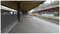 06.03.17 - Auf demm Bahnsteig wurde aufgeräumt.