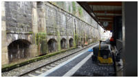 11.09.17. - Bis auf Aufzughhe ist der Bahnsteig fertig.