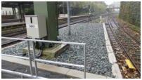 10.11.17 - Mal sehen wie schnell sich die Natur diesen Bereich  am stlichen Bahnsteigende zurckerobert.