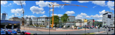 04.08.2020 - Rundblick über die Baustelle.