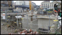 18.02.2020 - Wupperpark Ost - Der Aufzugsturm stehn . Blick von der Morianstraße