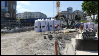 23.06.2020 - Viele Säcke mit Foamglas wurdn angeliefert