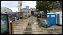 21.10.2020 - Einige Teile am Bodens wurden gegossen.