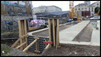 26.10.2020 - Die ersten Grundmauern sind nun fertig Betoniert.