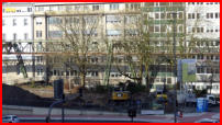 08.01.2018 - Am Wupperpark gehen die Arbeiten nun weiter.