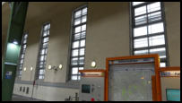12.12.2020 - Blick auf die alten Fenstern und die alten Lampen.