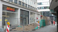 03.10.16 - Einige Wnde wurden als Schutzwand aufgestellt.