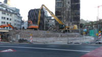 31.12.16 - Der Bauschutt und die Baustahlreste wurde weiter abgefahren.