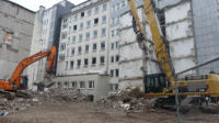 21.10.16 - Dier Bauschutt wird getrennt.