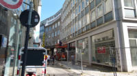 18.08.16 - Die blauen Platten sind in der Calvinstrae schon komplett entfernt worden.