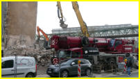 17.01.17 - Abtransport der Autokranes.
