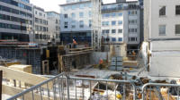 23.08.17. - Die nchsten Wnde werden gegossen.