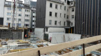 17.08.17 - Die nchste Etage bekommt ihre Auenmauer.