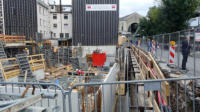 31.08.17 - Weitere Wnde wurden aufgebaut.