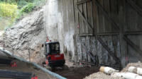 26.10.17 - Weiter Eisentrger wurden quer angebracht.