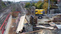 26.10.17 - Dieser Betonklotz  wurde neu gegossen.