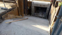 29.08.17 - Der Unterbau fr die Treppenstufen wurde fertig betoniert.