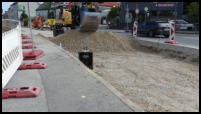 19.05.2020 - 50 cm tief wurde ausgekoffert.