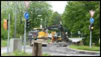 11.05.2020 - Ausbau der Fahrbahn an der Fussgängerunterführung