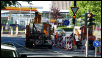 06.05.2020 - Die Ampelausleger sind eingetroffen.