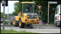 25.05.2020 - Defekter Reifen am Radlader.