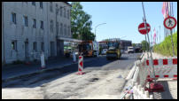 24.06.2020 - Der Einbau der Tragschicht ist beendet.