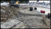 08.04.2021 -  Nun wird die restliche Fahnbahn saniert.