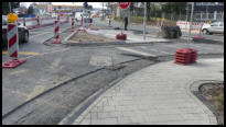 23.03.2021 - Der Schotter wurde wieder ausgebaut.