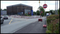20.07.2020 -  Hier endet zur Zeit die Baustelle.