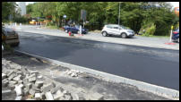 20.08.2020 - In deisem Abschnitt wird die letzte Asphaltschicht eingebaut.