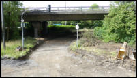 02.07.2020 - Die Straßenreste wurden abgefahren.