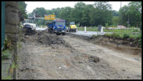 08.07.2020 - Die letzten Reste werden abgefahren. Blick nach Osten