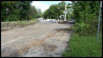 02.07.2020 - Alles wurde zurückgebaut. Blick Ri. Westen