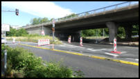 29.06.2020 - Die neue Umleitungsstrecke wird kaum genutzt.