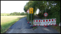 22.08.2020 - Hier beginnt der neue Fuß/Radweg. Ri Westen.