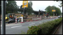 27.08.2020 - `Der Unterbau wird hier entfernt.